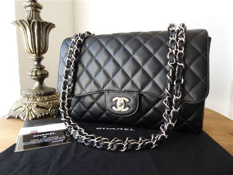 chanel jumbo caviar single flap vintage|chanel jumbo caviar On Sale .